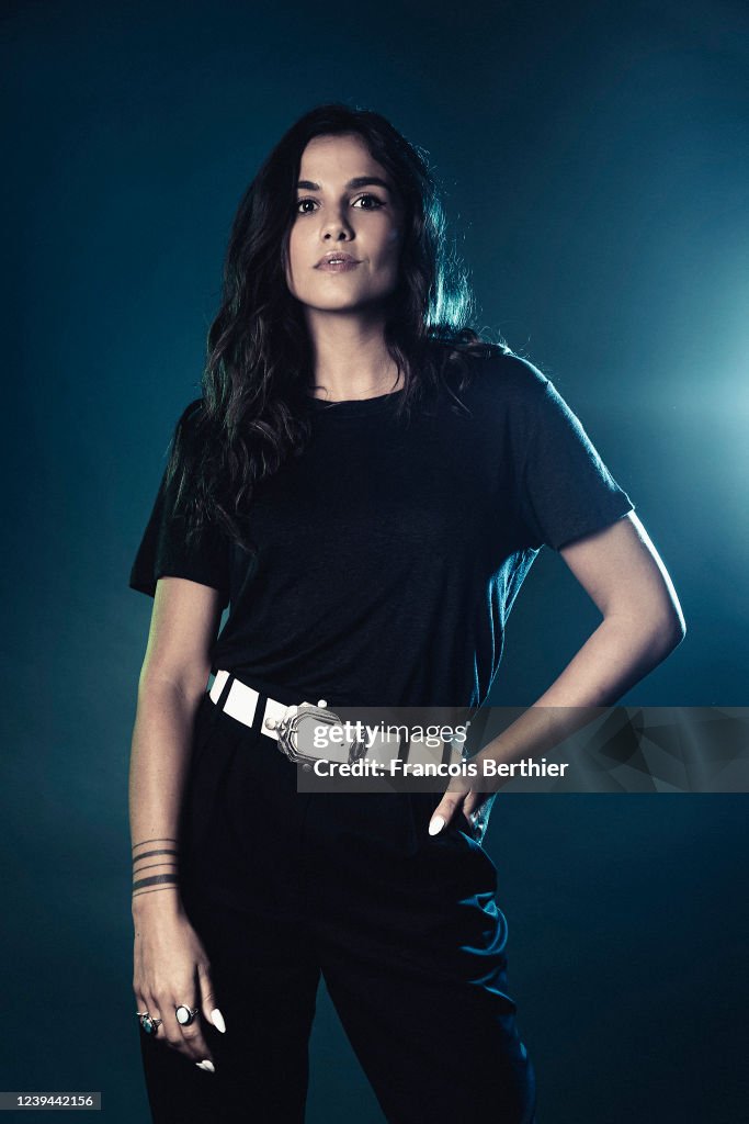 Naima Roderic Actress Naïma Rodric poses for a portrait on August 30, 2021 in... News ...