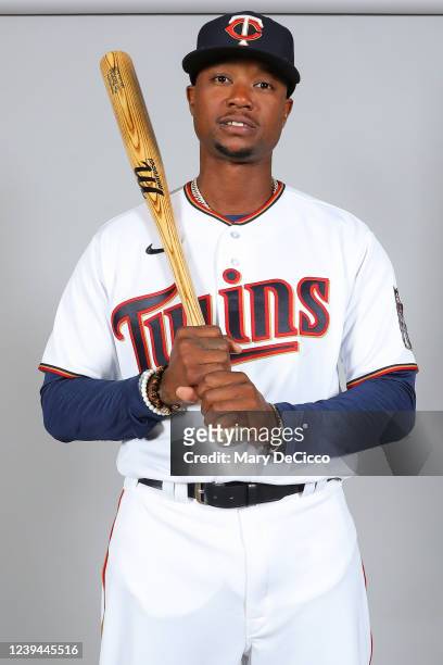 Tim Beckham of the Minnesota Twins poses for a photo during the Minnesota Twins Photo Day at Lee County Sports Complex on Tuesday, March 15, 2022 in...