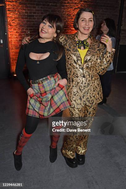 Frances Ruffelle and Sadie Frost attend The Roundhouse Gala, an event which raises vital funds for the venue's charitable work with young creatives,...