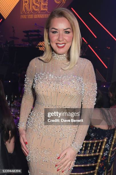 Claire Sweeney attends The Roundhouse Gala, an event which raises vital funds for the venue's charitable work with young creatives, at The Roundhouse...