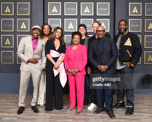 The 94th Oscars® hosts Regina Hall and Wanda Sykes along with members of the creative team which included show producers Will Packer and Shayla...