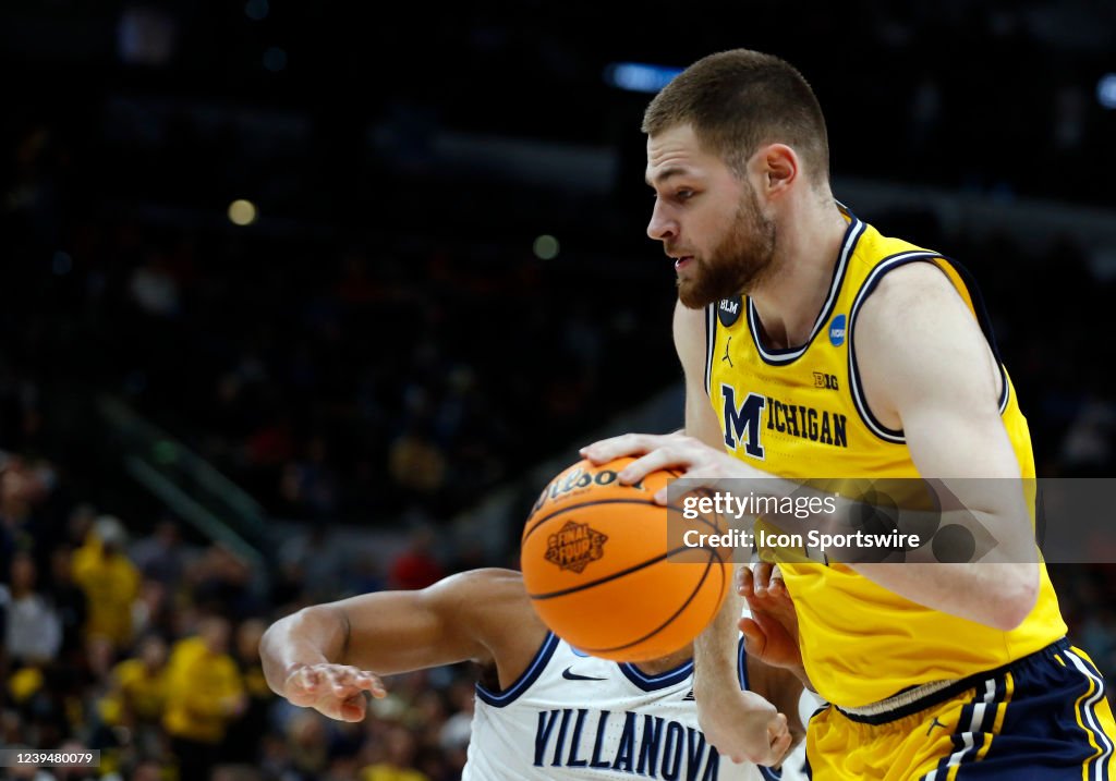 NCAA BASKETBALL: MAR 24 Div I Men's Championship - Sweet Sixteen - Villanova v Michigan