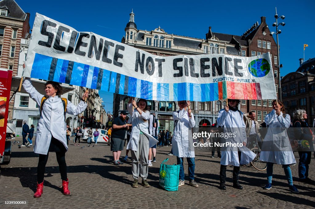 Global Climate Strike Held In Amsterdam