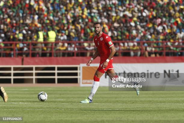 Nader Ghandri of Tunisia in action during the FIFA World Cup African Qualifiers 3rd round match between Mali and Tunisia at 26 March Stadium in...