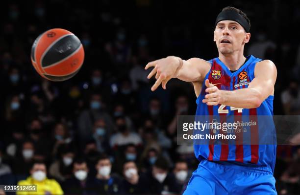 Kyle Kuric during the match between FC Barcelona and Fenerbahce SK Istambul, corresponding to the week 34 of the Euroleague, played at the Palau...