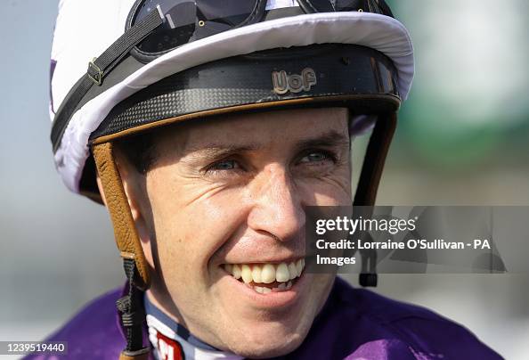 Leigh Roche Jockey Leigh Roche at Curragh racecourse. Picture date: Saturday ...