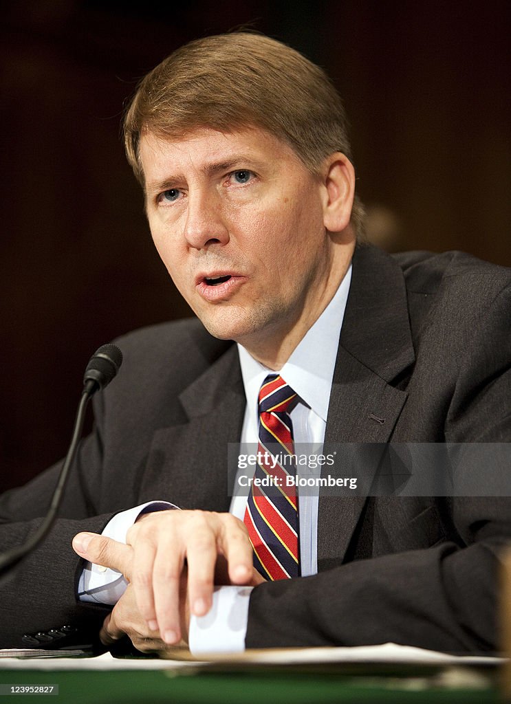 Richard Cordray Testifies At Senate Confirmation Hearing