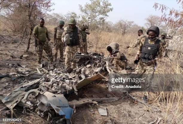 Soldiers of Nigerian Army found the wreckage of a crashed military jet that went off the radar, a year after it was declared missing Sambisa Forest,...