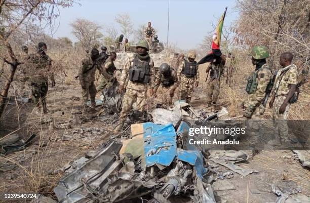 Soldiers of Nigerian Army found the wreckage of a crashed military jet that went off the radar, a year after it was declared missing Sambisa Forest,...