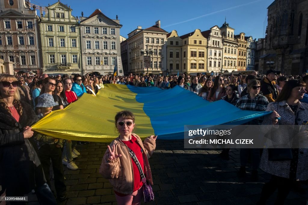 CZECH-POLAND-UKRAINE-RUSSIA-CONFLICT-CHARITY-CONCERT