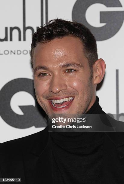 Singer Will Young attends the GQ Men Of The Year Awards at The Royal Opera House on September 6, 2011 in London, England.