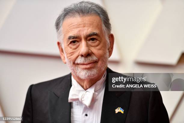 Film director Francis Ford Coppola attends the 94th Oscars at the Dolby Theatre in Hollywood, California on March 27, 2022.