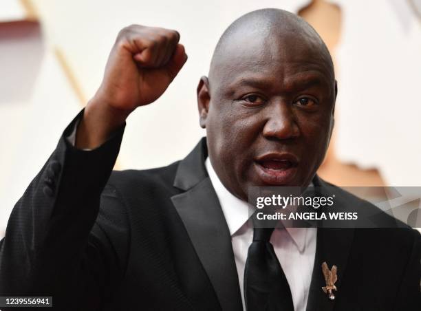 Attorney Ben Crump attends the 94th Oscars at the Dolby Theatre in Hollywood, California on March 27, 2022.