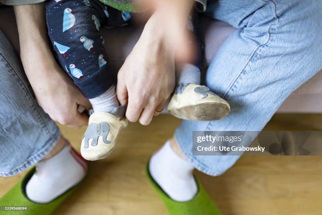 Put on slippers