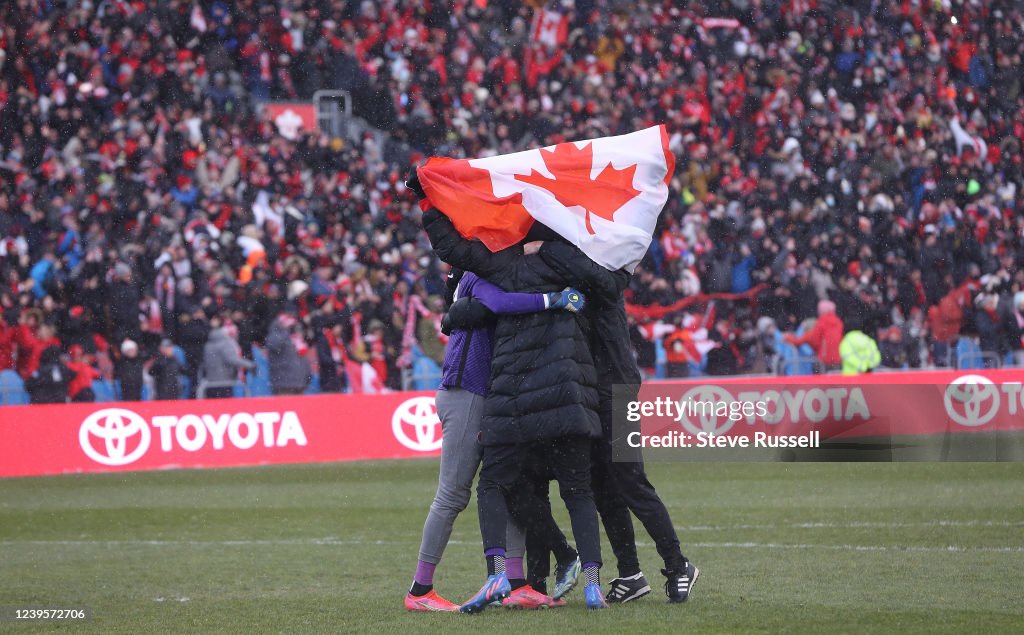 Canada beats Jamaica in FIFA CONCACAF World Cup Qualifying 4-0 to Qualify for the World Cup in Qatar