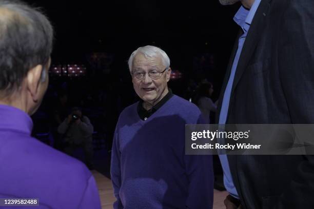 Former Sacramento Kings Head Coach, Jerry Reynolds is seen at the Sacramento Kings say goodbye to Arco Arena on March 19, 2022 at the Arco Arena in...