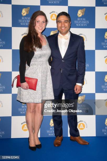 Nick Mohammed attends the Royal Television Society Programme Awards at The Grosvenor House Hotel on March 29, 2022 in London, England.
