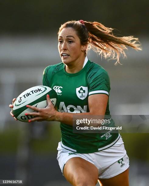 Dublin , Ireland - 26 March 2022; Eimear Considine of Ireland during the TikTok Women's Six Nations Rugby Championship match between Ireland and...