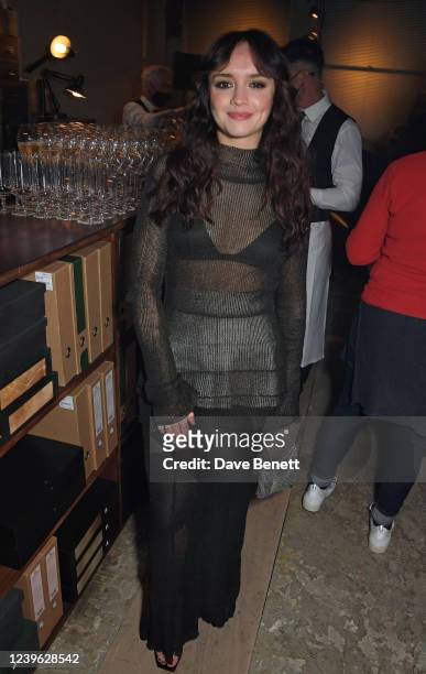 Olivia Cooke attends the premiere post celebration of "Slow Horses" at 14 Cavendish Square on March 30, 2022 in London, England. "Slow Horses" is...