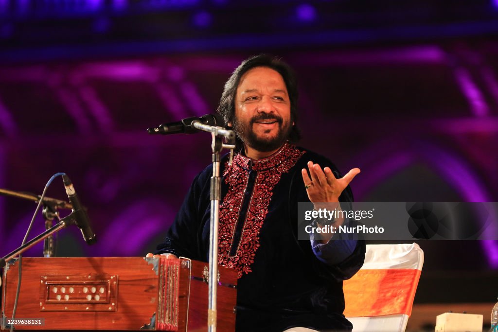 Pc Roop Kumar Singer Roop Kumar Rathod perform during the 73rd Rajasthan Foundation ...