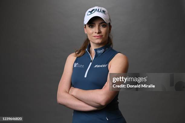 Gaby Lopez of Mexico poses for a portrait during the LPGA Photo Shoot leading up to the JTBC Classic presented by Barbasol at Aviara Golf Club on...
