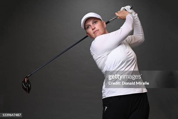 Nanna Koerstz Madsen of Denmark poses for a portrait during the LPGA Photo Shoot leading up to the JTBC Classic presented by Barbasol at Aviara Golf...