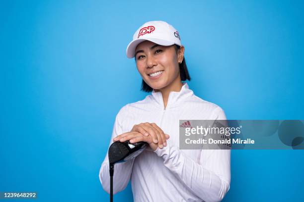 Danielle Kang poses for a portrait during the LPGA Photo Shoot leading up to the JTBC Classic presented by Barbasol at Aviara Golf Club on March 22,...
