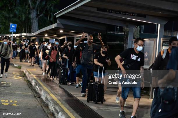 Checkpoint Sg Woodlands Train Checkpoint Photos and Premium High Res Pictures - Getty ...