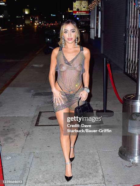 Inas X is seen on March 31, 2022 in Los Angeles, California.