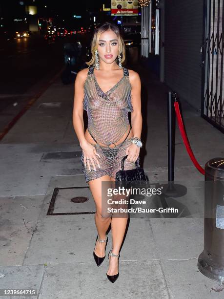 Inas X is seen on March 31, 2022 in Los Angeles, California.