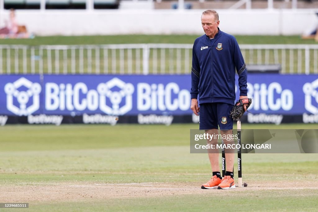 Former South African Cricketer And Now Coach Allan Donald Looks At former-south-african-cricketer-and-now-coach-allan-donald-looks-at