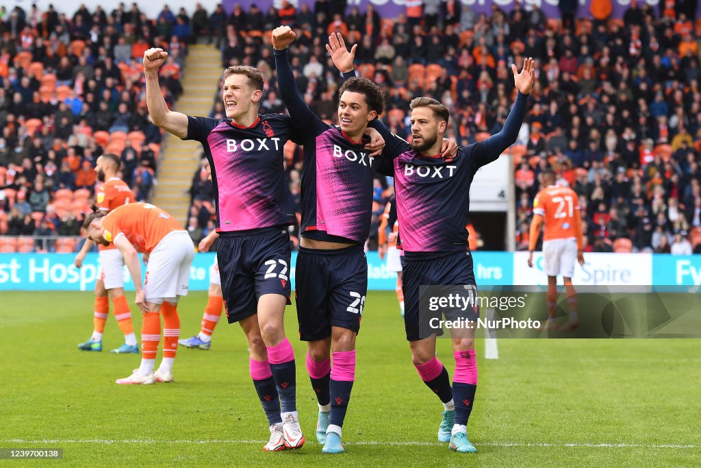 Blackpool v Nottingham Forest - Sky Bet Championship