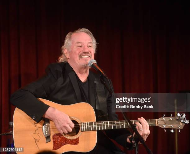 Tom Wopat performs at The Rrazz Room on April 2, 2022 in New Hope City.