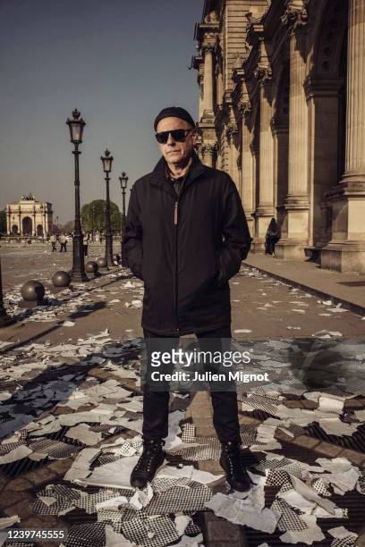 Author Enki Bilal poses for a portrait on April 1, 2019 in Paris, France.