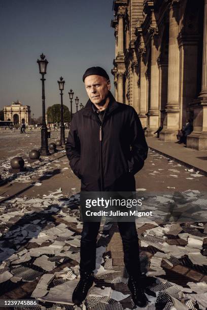Author Enki Bilal poses for a portrait on April 1, 2019 in Paris, France.