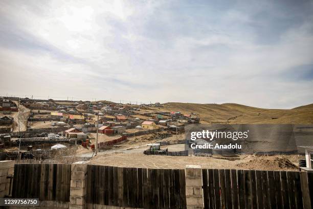 General view from the Tsonjin-Boldog region in Ulaanbaatar, Mongolia on April 04, 2022. Mongolia is among the countries that tourists from all over...