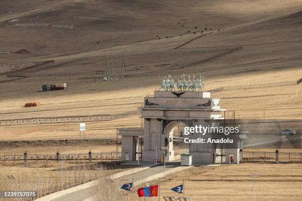 General view from Ulaanbaatar, Mongolia on April 04, 2022. Mongolia is among the countries that tourists from all over the world wonder about with...