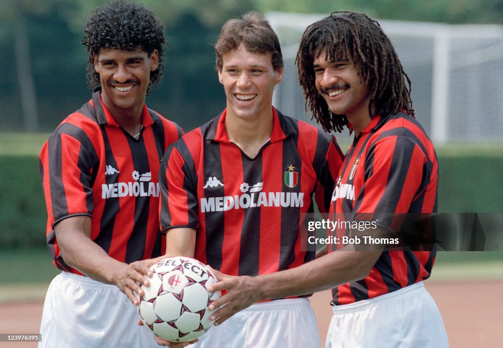 Rijkaard, Van Basten, Gullit   -  AC MIlan