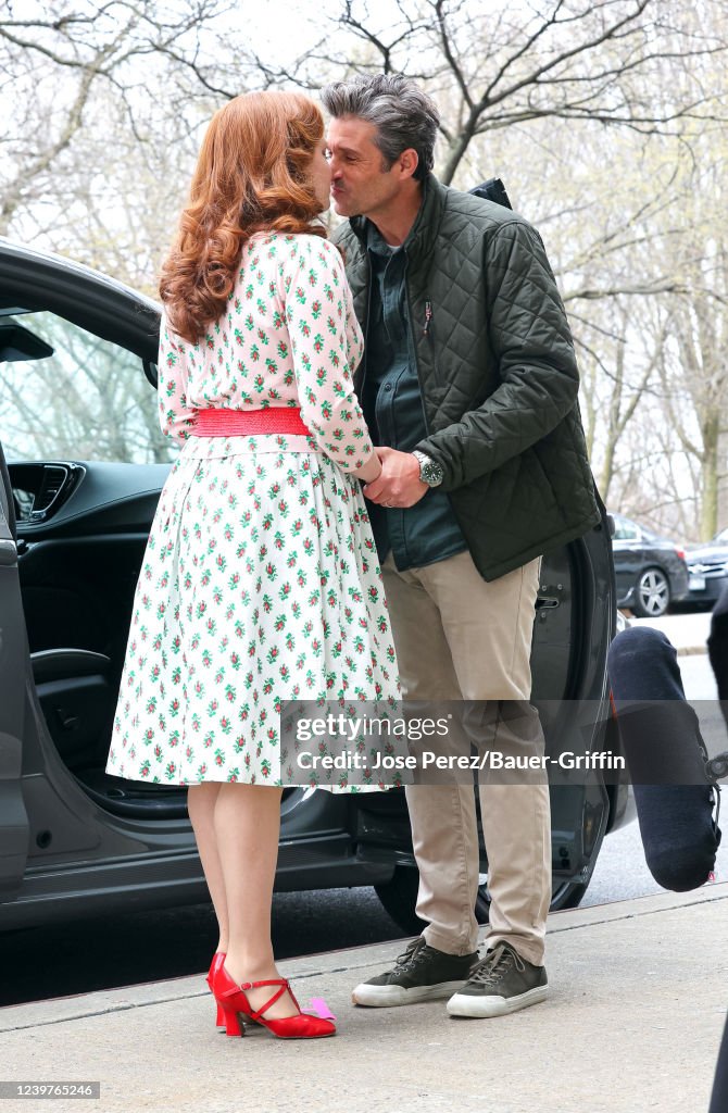 Celebrity Sightings In New York - April 05, 2022