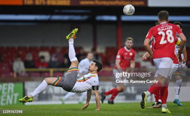 Sligo , Ireland - 5 April 2022; Jordan Flores of Bohemians during the SSE Airtricity League Premier Division match between Sligo Rovers and Bohemians...