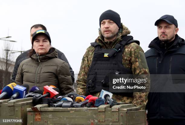 Prosecutor General of Ukraine Iryna Venediktova, Minister of Internal Affairs of Ukraine Denys Monastyrskyy and head of the State Emergency Service...