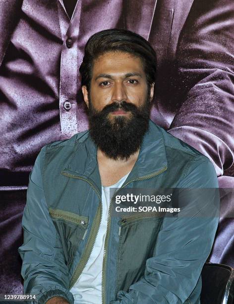 Kannada actor Naveen Kumar Gowda seen during the launch of Imax Cinepolis theater in Navi Mumbai.