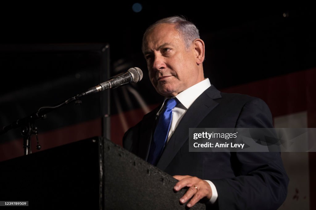 Right-wing Demonstration Against Israeli Government Response To Recent Terror Wave