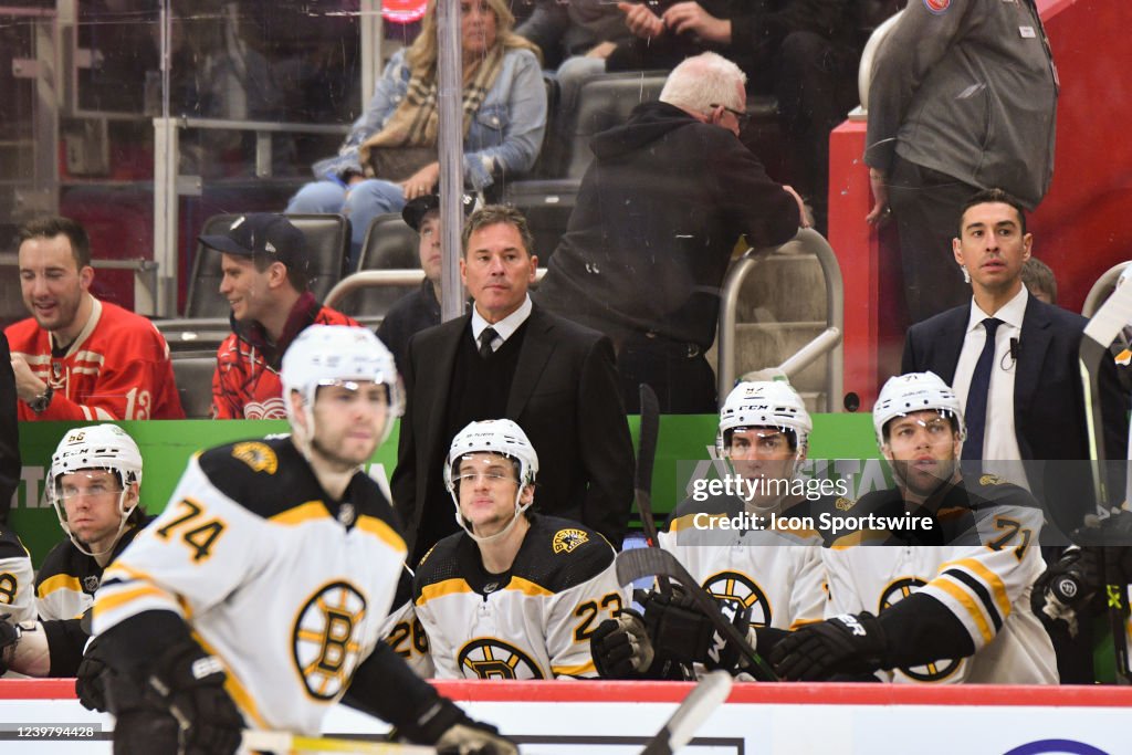 NHL: APR 05 Bruins at Red Wings