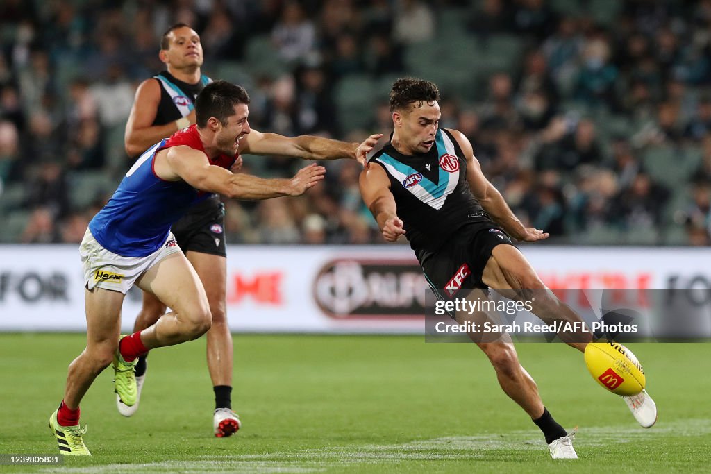 AFL Rd 4 - Port Adelaide v Melbourne