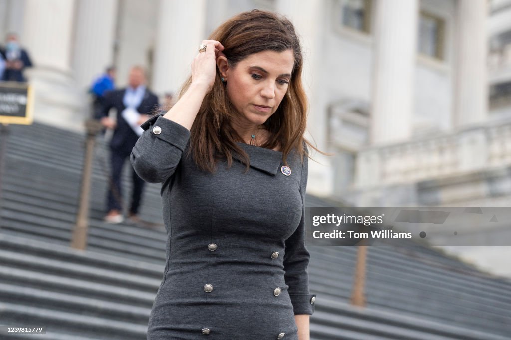 Nancy Ruth Mace Rep. Nancy Mace, R-S.C., leaves the U.S. Capitol after the last House ...