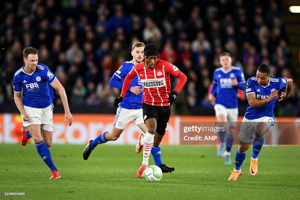 UEFA Europa Conference League quarter-final"Leicester City FC v PSV Eindhoven"