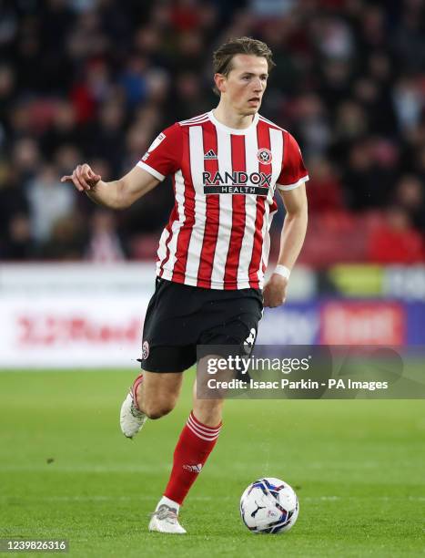 Sheffield United's Sander Berge during the Sky Bet Championship match at Bramall Lane, Sheffield. Picture date: Tuesday April 5, 2022.