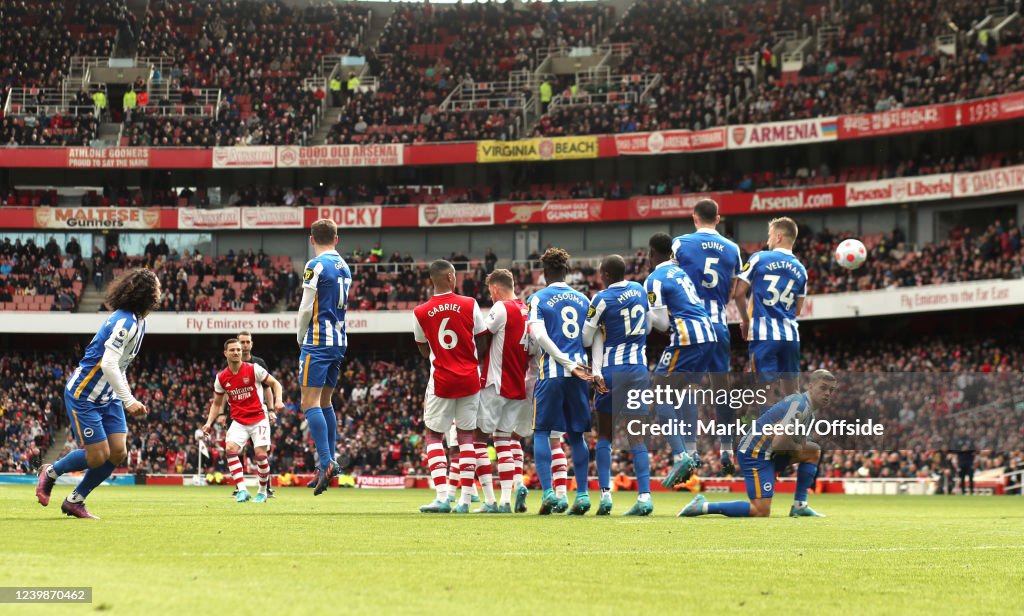 Arsenal v Brighton & Hove Albion - Premier League