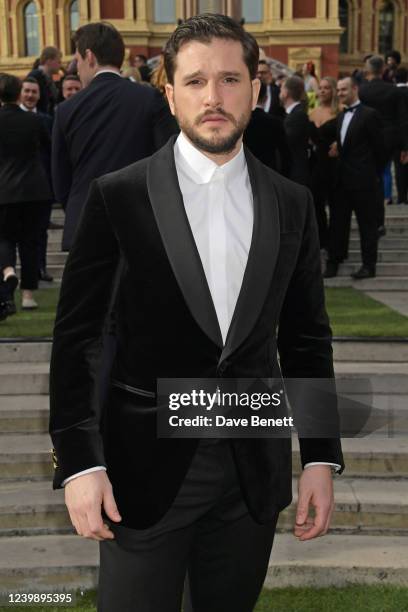 Kit Harington attends The Olivier Awards 2022 with MasterCard at Royal Albert Hall on April 10, 2022 in London, England.